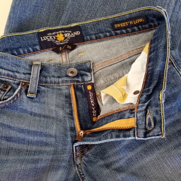 Lucky Brand Sweet N Low Boot Cut Jeans Women's Size 2/26 - Picture 12 of 14